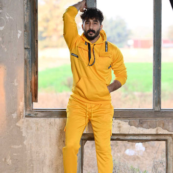 Yellow Tracksuit For Men