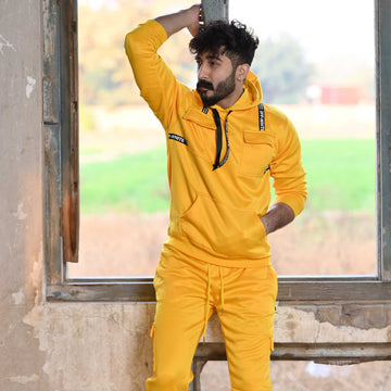 Yellow Tracksuit For Men