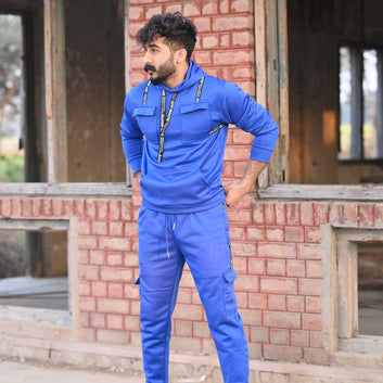 Blue Tracksuit For Men