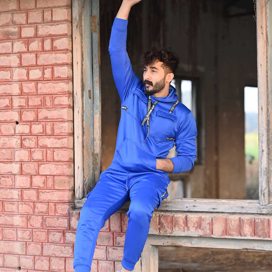 Blue Tracksuit For Men