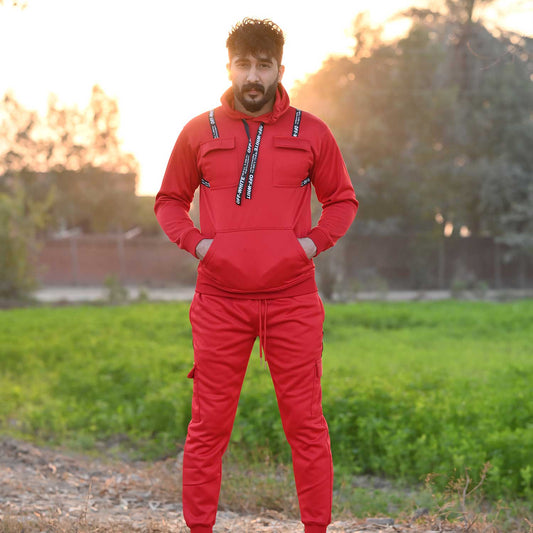 Maroon Tracksuit For Men